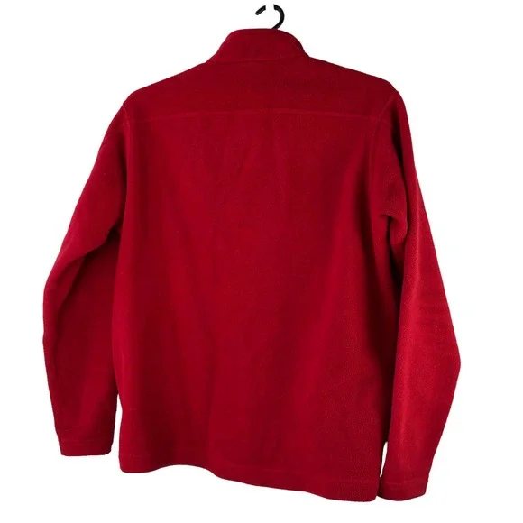 Patagonia Simple Synchilla Fleece Jacket Full Zip Red Men's Size Large - Picture 7 of 11